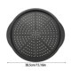 thumbnail image 3 of 15Inch Oven Safe Pizza Pan Perforated Carbon Steel Nonstick Coating Baking Sheet with Handle Uniform Cooking Tray, 3 of 5