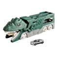 thumbnail image 1 of Camión de transporte de dinosaurios, juguete eléctrico con luz y sonido, dinosaurio novedoso verde, 1 of 9