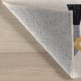 thumbnail image 3 of nuLOOM Lettie SplashGuard Machine Washable Area Rug, 7' x 9', White Multicolor, 3 of 11