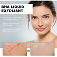 thumbnail image 3 of ZHAOCHENG Exfoliante perfeccionador de la piel con 2 % de BHA, ácido salicílico orgánico, limpiador y exfoliante de poros con extracto de hoja de camelia, 3 of 4