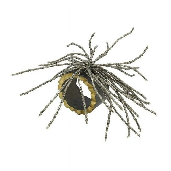 Saro Lifestyle Bead-Embellished Resin Napkin Ring (Set of 4)