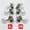 3L  3R, variant on Bass Tuners Open Gear Machine Heads Tuning Pegs Chrome for P Bass J Bass Guitar Replacement Parts