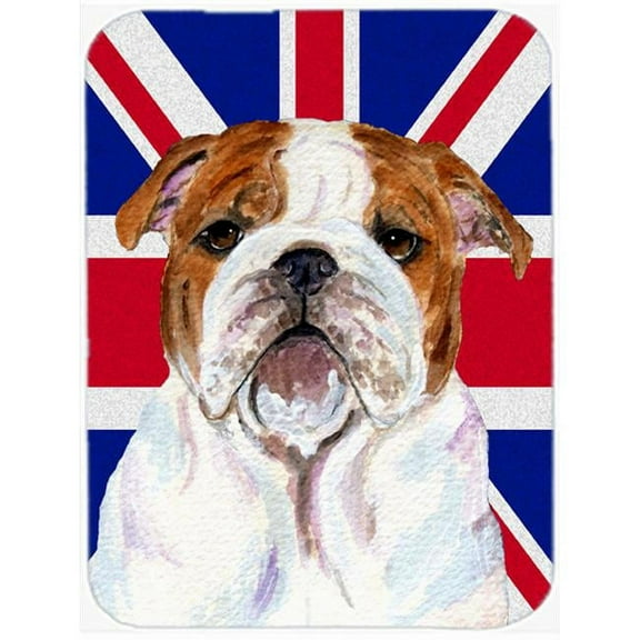 Carolines Treasures English Bulldog With English Union Jack British Flag Mouse Pad
