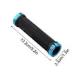 thumbnail image 2 of Rkxzt Ergonomic Bike Handlebar Grips with Double Lock - Non-Slip Rubber Grips for Mountain Bikes,Road Bikes,Bmx,and Cruisers, 2 of 9