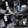 thumbnail image 3 of Support de Tasse Extensible pour Voiture Rotation 360° Support de Cellulaire Compatible avec Téléphone Intelligent Android, 3 of 9