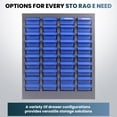 thumbnail image 4 of 40 Drawer Parts Cabinet, Heavy Duty Hardware Organizer with Dividers & Label Slots, Anti-Rust Drawer Bins for Workshop Garage Office Small Parts Storage, 4 of 7