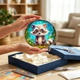 thumbnail image 6 of AZXY Raccoon Acrylic Puzzle Suncatcher, Stained Glass Window Hanging Sun Catcher, Crystal Suncatchers for Windows Hanging Indoor Outdoor DIY Craft Gift, 6 of 8