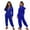 Blue, variant on Ujnder Women's Cozy Long Sleeve Hooded Jumpsuit Cute Autumn Winter Loungewear Pajamas Coffee L