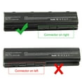 thumbnail image 3 of for HP MU06 MU09 SPARE 593554-001 593553-001 Notebook Laptop Battery 6Cell Fast, 3 of 6