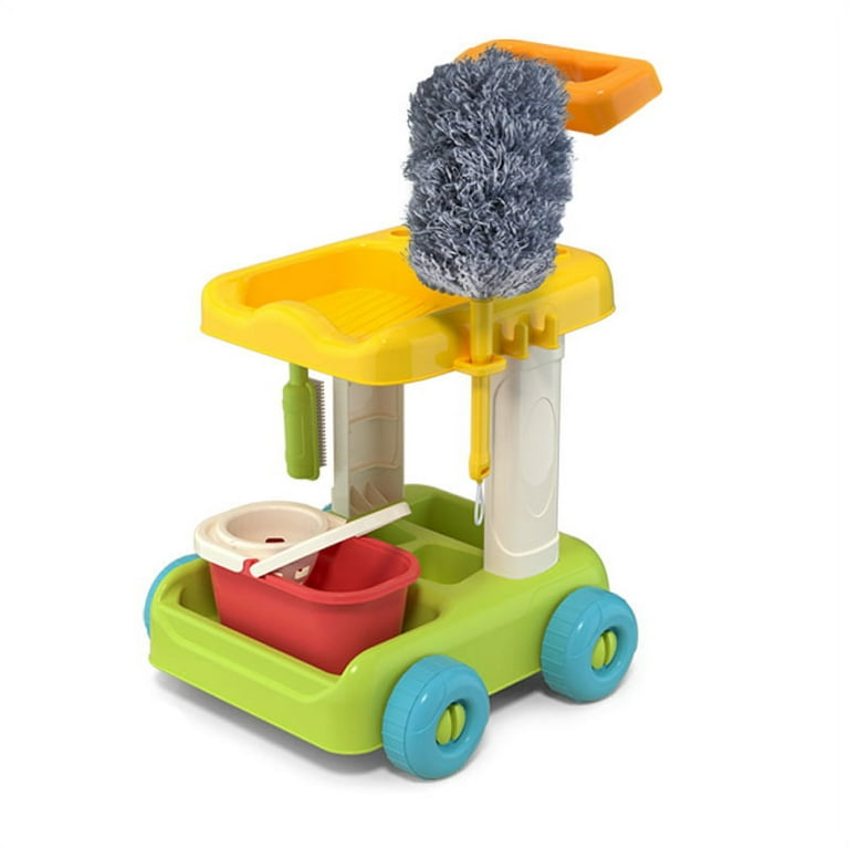 Kids Cleaning Set Toys Toddler Broom Baby Mop Dustpan Playset Pretend Play  House Cleaning Kit Brush Soap Bathroom Clean - Realistic Reborn Dolls for  Sale
