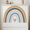 thumbnail image 6 of Unique Bargains 4 Sets Peel and Stick Wall Stickers Rainbow Hearts 23.6" x 15.7", 6 of 6