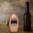 thumbnail image 3 of Abrebotellas de cerveza y Vino perfecl Tiburón de madera negro, 3 of 8
