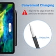 thumbnail image 2 of Fintie Soft Silicone Sleeve for Apple Pencil Pro & 2nd Generation - Protective Pen Skin Cover Pencil Grip Holder with 2 Nib Covers Accessories, Black, 2 of 8