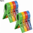 thumbnail image 3 of 2024 New 8 x Large XXL Clothespins Clothespins - Premium Jumbo Beach Towel Clips Beach Towel Clips, 3 of 5