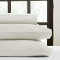 thumbnail image 6 of Perthshire Platinum Concepts 1000 Thread Count Solid Sateen Sheet - 4 Piece Set - King, Ivory, 6 of 14