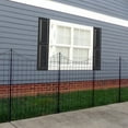 thumbnail image 3 of BSHAPPLUS® Garden Fence 10 Pack ,33in (H) x 24ft (L) Metal Fence,Rustproof Decorative Fence,Animal Wire Fence,Wrought Iron Fence, Outdoor Picket Fencing No-Dig for Yard, Lawn and Patio Borders, 3 of 11