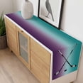 thumbnail image 4 of Hockey Sports Table Runner - 90 Inch Long, Kitchen Dining Table Runner Dresser Scarves, Turquoise Aqua Purple Gradient Colored Farmhouse Decor for Coffee Tables Wedding Party Banquet, 4 of 8