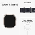 thumbnail image 4 of Apple Watch Ultra  (GPS + Cellular) 49mm - Minuit Bracelet Océan, 4 of 4