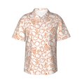 thumbnail image 2 of Picia Simple Fruit Gentle Cotton Regular Fit Short Sleeve Casual Hawaiian Shirt for Men-Large, 2 of 8
