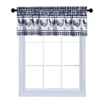 thumbnail image 1 of Cortina ACHIM Barnyard Cenefa 147x36 cm Azul Marino Poliéster, 1 of 6