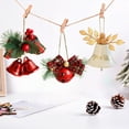 thumbnail image 1 of Campanas Navideñas Vintage Colgantes para Decoración de Puertas, Paredes y Ventanas, Ideales para Interiores y Exteriores | 1 Unidad, 12 X 9 X 4,5 Cm, de Hierro, para Árboles de Navidad, 1 of 6