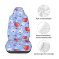 thumbnail image 4 of Yiaed coffee love cup winter Print Car Seat Covers,Universal Auto Seats Protector Fits for Car,SUV Sedan,Truck,Automotive Seat Covers & Accessories, 4 of 5