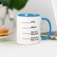 thumbnail image 3 of CafePress - Time To Poop Mugs - 11 oz Ceramic Mug - Novelty Coffee Tea Cup, 3 of 4