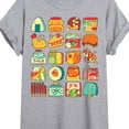 thumbnail image 3 of Instant Message - Japanese Snacks Oversized Relaxed Fit T-Shirt, 3 of 6