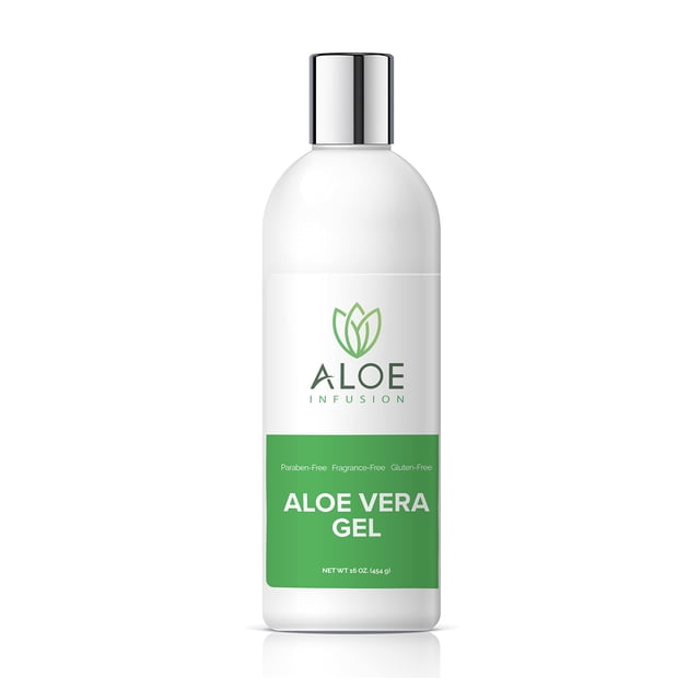 Gel de aloe vera, infusión de aloe, profundamente hidratante, 480 ml