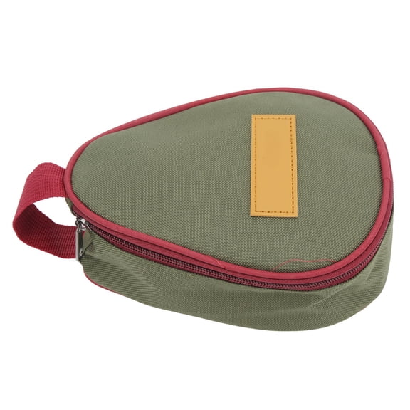Camping Skillet Bag, Camping Cookware Storage Bag Portable Zipper Design Wear Resistant  For Home Storage For Picnic For Outdoor Green