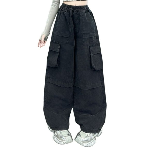 LNMQLPDBS Kids Uniform Pants Plaid Pj Pants for Girls 10-12 Boys Size 9 Pants Infant Clothes 10 Year Old Girl Clothes Newborn Clothing Family Gifts, Black 10-11 Years