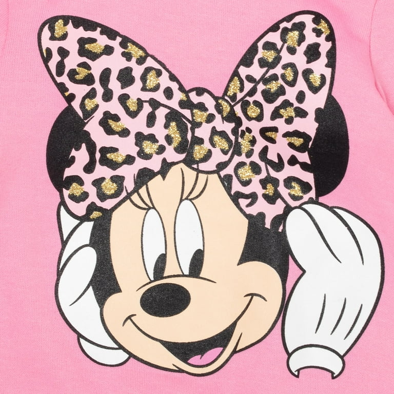 Disney Minnie Mouse Kids Hoodie: Girls Fleece Pullover
