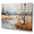thumbnail image 2 of Designart "Snow Flower beauty Evoking" Winter Landscapes Canvas Print, 2 of 5
