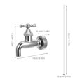 thumbnail image 2 of GOOHOCHY Pool Water Fountain Silver Plastic with Water Fountain Effect for DIY Users 1 Set, 2 of 8