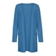 thumbnail image 3 of Puntoco Blusa casual de manga larga de color para mujer con cárdigan de bolsillo Puntoco Puntoco-1, 3 of 6