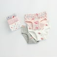 thumbnail image 7 of BULLPIANO 6 Pack Girls' Underwear Soft Comfort Cotton Panties Underwear Toddler Briefs Hipsters Soft Undies, 7 of 7