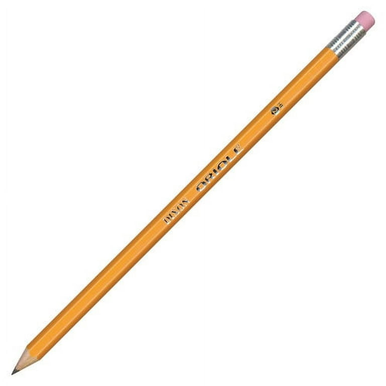 Dixon Oriole HB No. 2 Pencils #2 Lead - Black Lead - Yellow Wood