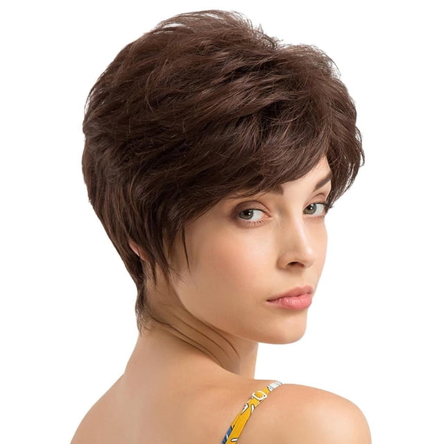 Peluca pixie de pelo corto Pelucas Zulema Pelucas para mujeres de cabello humano