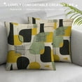 thumbnail image 3 of JEUXUS  Pillow Covers Mid Century Modern Abstract Pattern Sage Green Decorative Throw Pillow Covers Mid Century Bohemian Throw Pillows Cover Pillowcase for Sofa Bedroom Car Living Room, 3 of 5