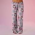 thumbnail image 1 of Hello Kitty Pajama Pants Sanrio Y2K Cartoon Couple Home Sleepwear Soft Kawaii Pants Autumn Halloween Pajamas Pant Matching Pajamas for Couples, 1 of 7