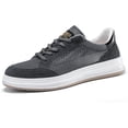thumbnail image 3 of Cyiecw Men's Tennis Shoes, Breathable Lightweight Casual Walking Gray, Size 11, 3 of 7
