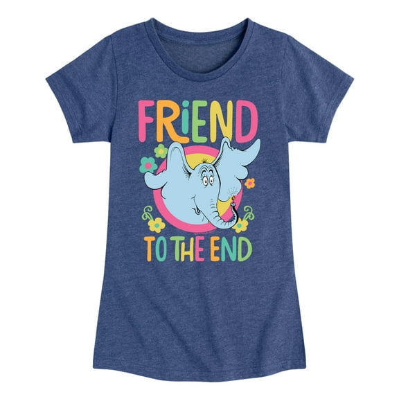 Horton Hears A Who - Friend To The End - Toddler & Youth Girls Short Sleeve Graphic T-Shirt