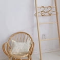 thumbnail image 4 of 3Pcs Rattan Clothes Hanger Style Kids Garments Organizer Rack Children Hanger Kids Room Decoration Hanger for Clothes, 4 of 8