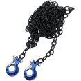 thumbnail image 2 of LINLIN RC Crawler Car Metal Silver Tow Chain Trailer Winch Hook Scale Accessories for 1/10 1/12 1/14 RC Rock Truck Traxxas TRX4 Axial SCX10 90046 Tamiya Vehicles Update Parts (Black), 2 of 5