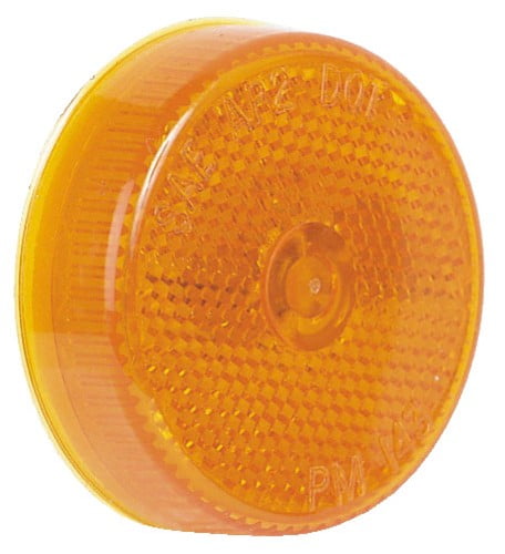 Peterson Manufacturing 143A Amber 2.5 Round Side Marker Light 