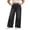 Dark Gray, variant on Womens Cargo Pants Women Flare Cigarette - Zip Fly Business Blue XXL