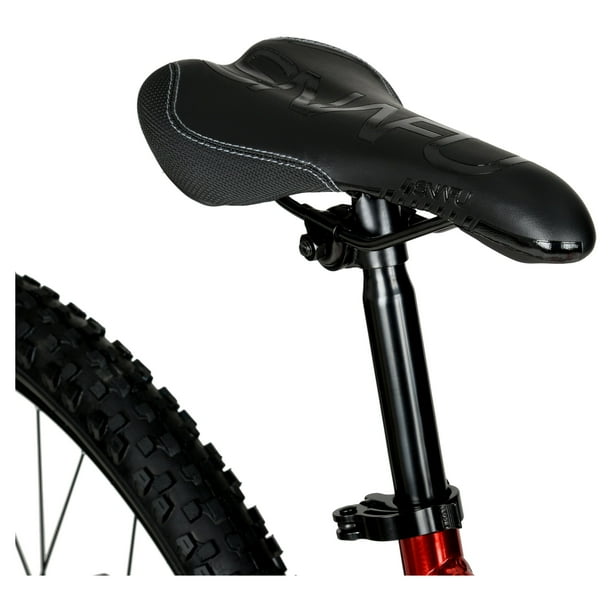 Dual Suspension Mountain Bike, Red, Adults 13+ - Sporting Goods