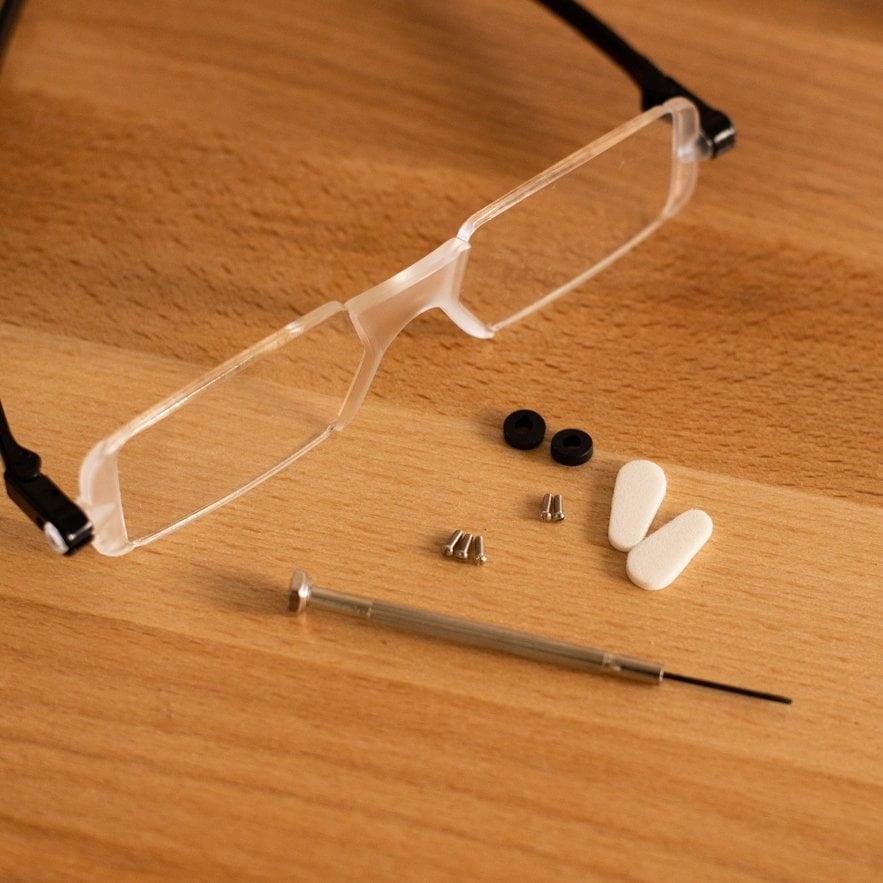 Universal Tool Compact Eye Glasses Repair Kit 11pc Fixing Vision Care Walmart
