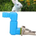 thumbnail image 1 of Bebedero para conejos bebedero automático para tetina para conejos alimentador de agua para conejos tetina ratón sistema de bebedero para conejos con conector en T ANGGREK Otros, 1 of 8