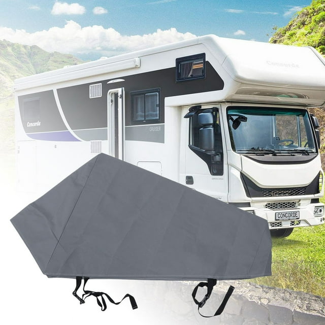 HEANUJJ Grey Protective Trailer Hitch Cover Breathable Non Woven Fabric for Towing Use